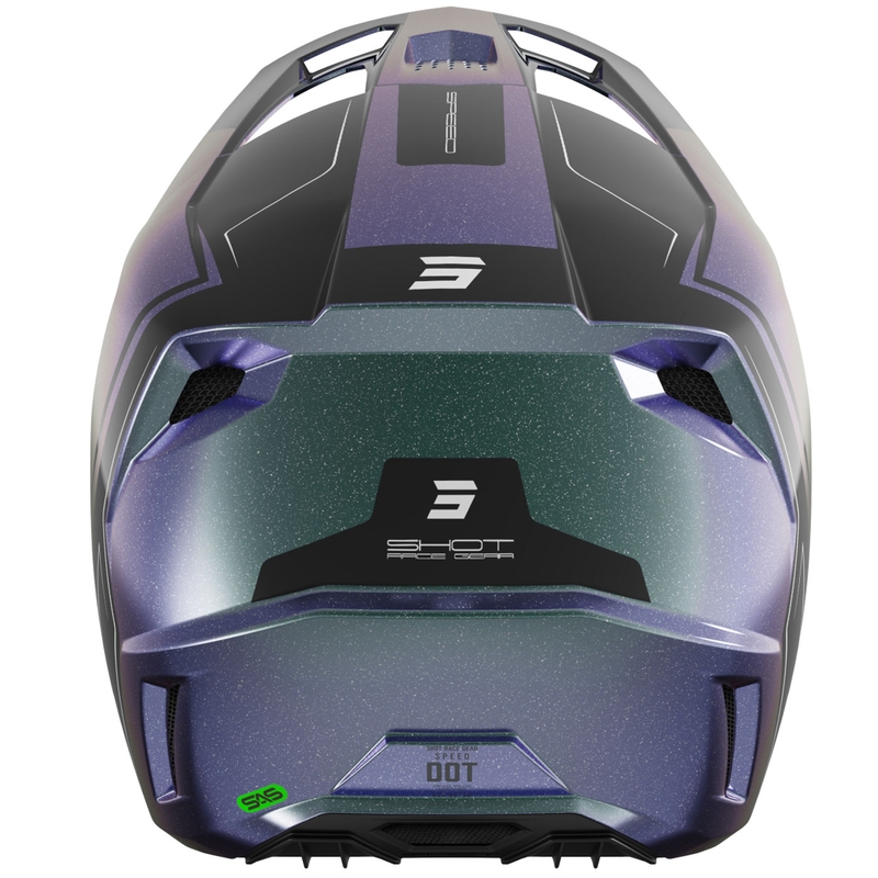 Shot Speed Fury motokrossz bukósisak fényes cameleon