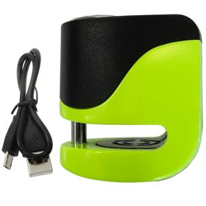 KOVIX KS6 tárcsafékzár riasztóval zöld