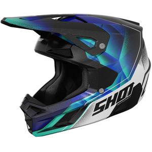 Shot Speed Olymp motokrossz bukósisak gyöngyházkék