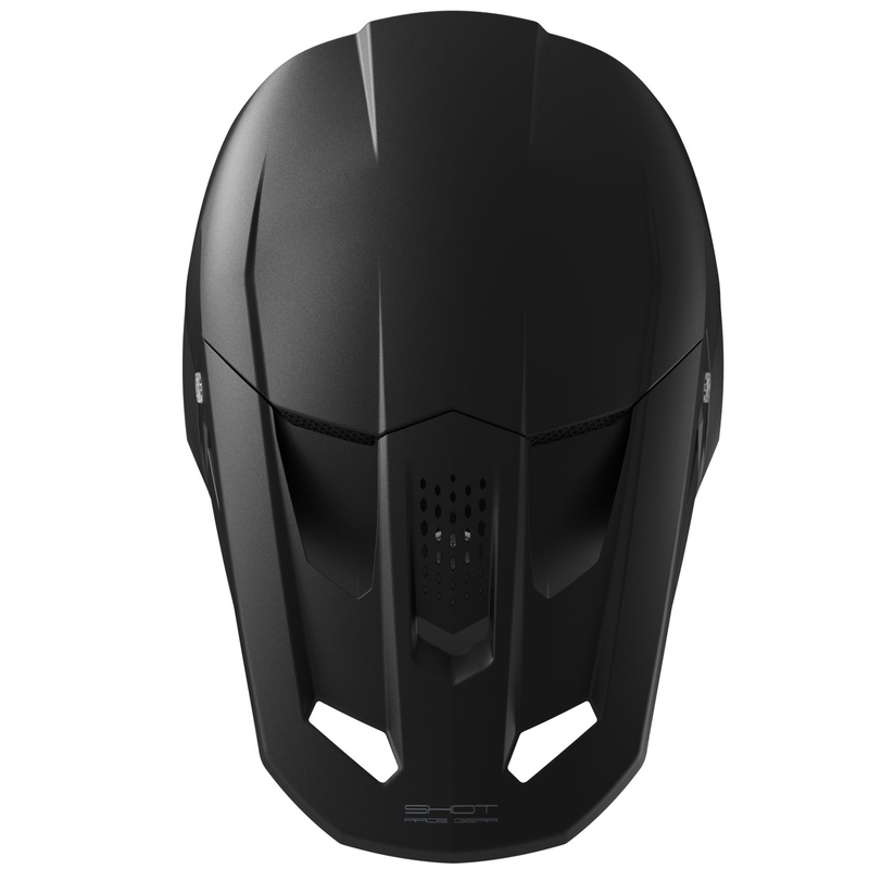 Motokrosová helma Shot Speed Solid matná černá