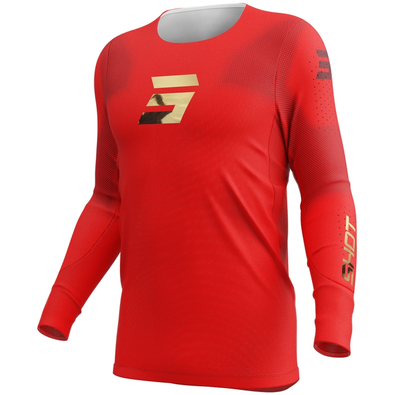 Shot Aerolite Space motocrossz mez piros