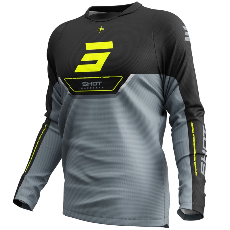 Shot Devo Daytona motokrossz mez fluo sárga