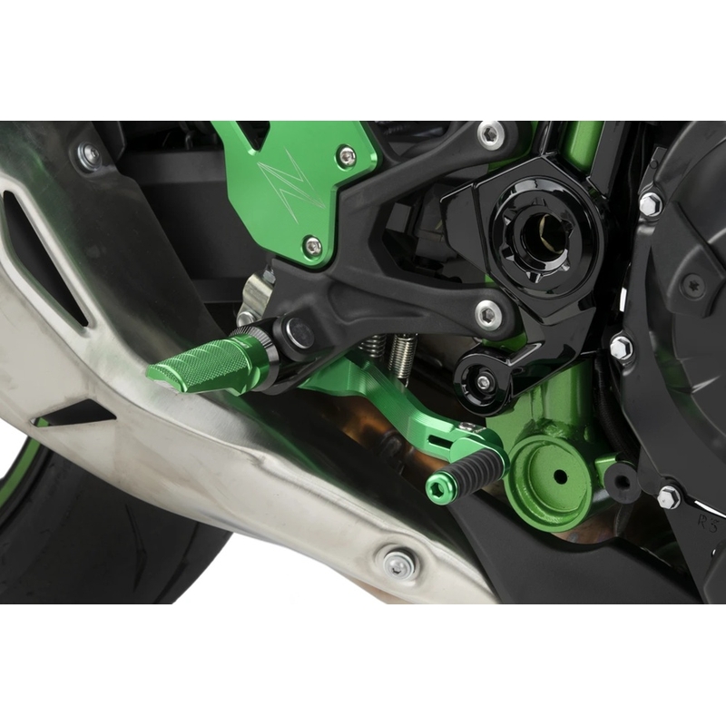 Brake foot pedal PUIG zöld Állítható