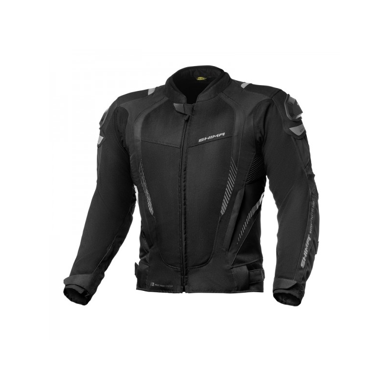 Motoros kabát Shima Mesh Pro fekete kiárusítás