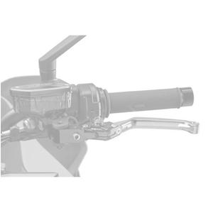 Clutch lever without adapter PUIG 4.0 4210NR foldable fekete/piros