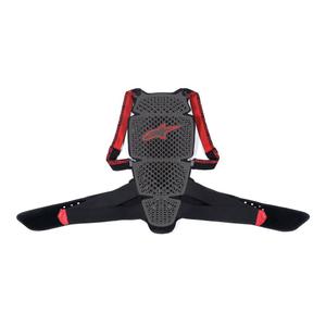 Alpinestars Nucleon KR-CELL fekete-szürke-piros gerincvédő