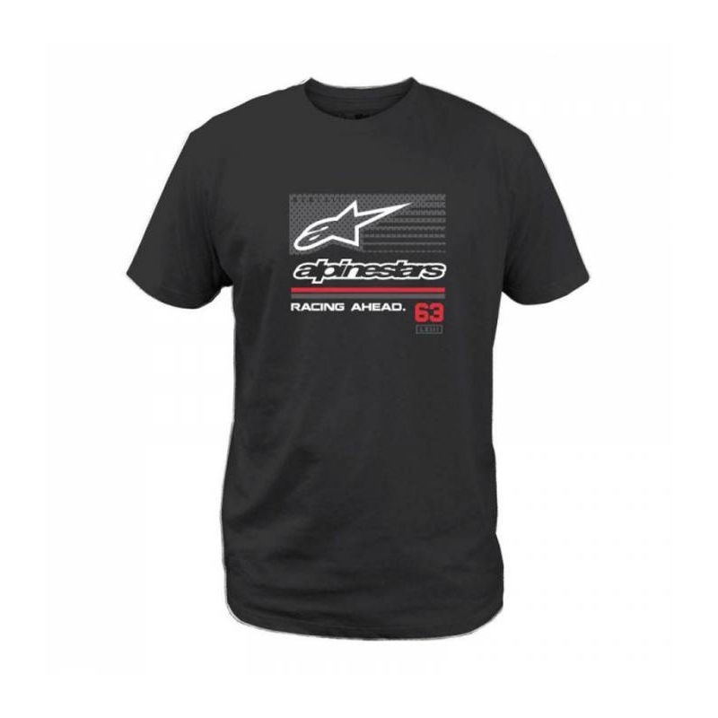 Póló Alpinestars Back Straight fekete