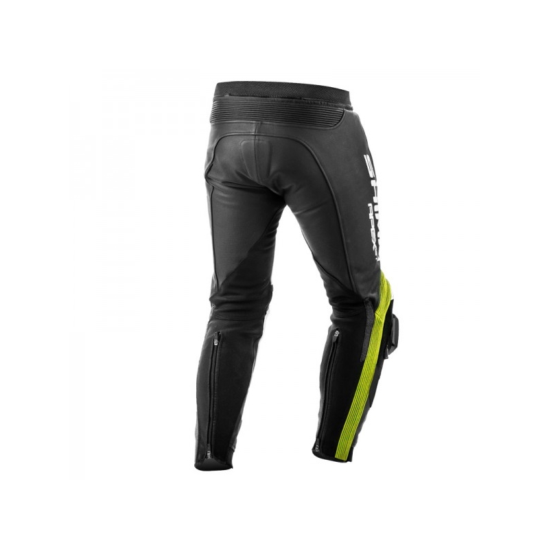 Shima Apex fekete fluo motoros nadrág sárga