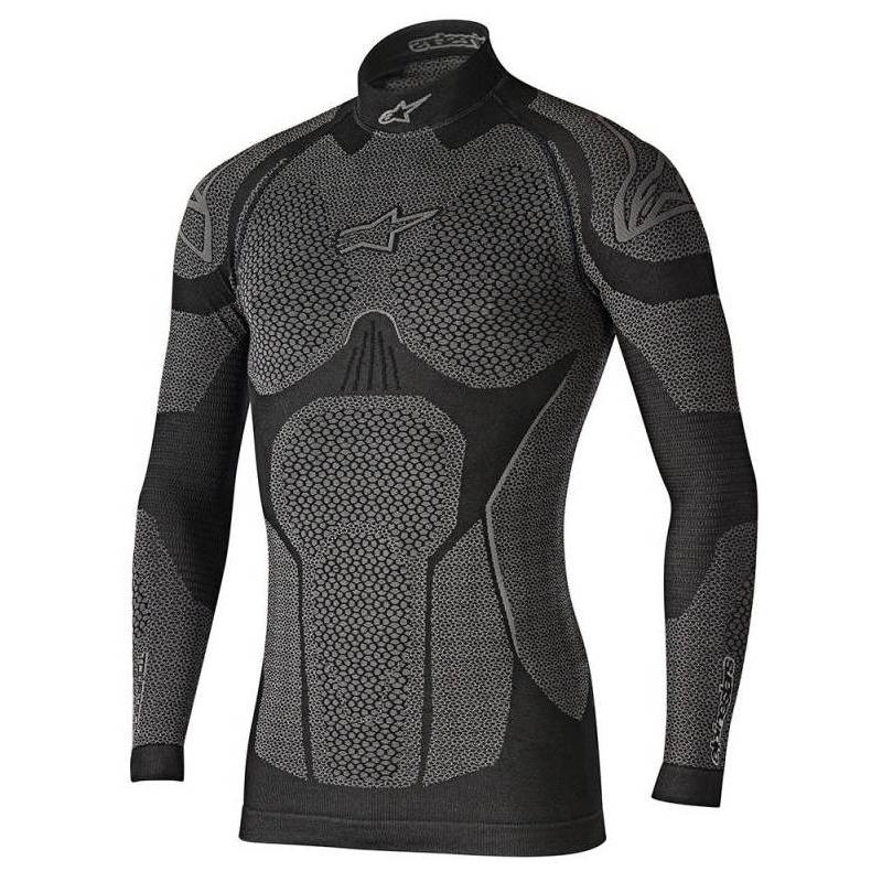 Hosszú ujjú Thermo póló Alpinestars Ride Tech Téli szürke-fekete