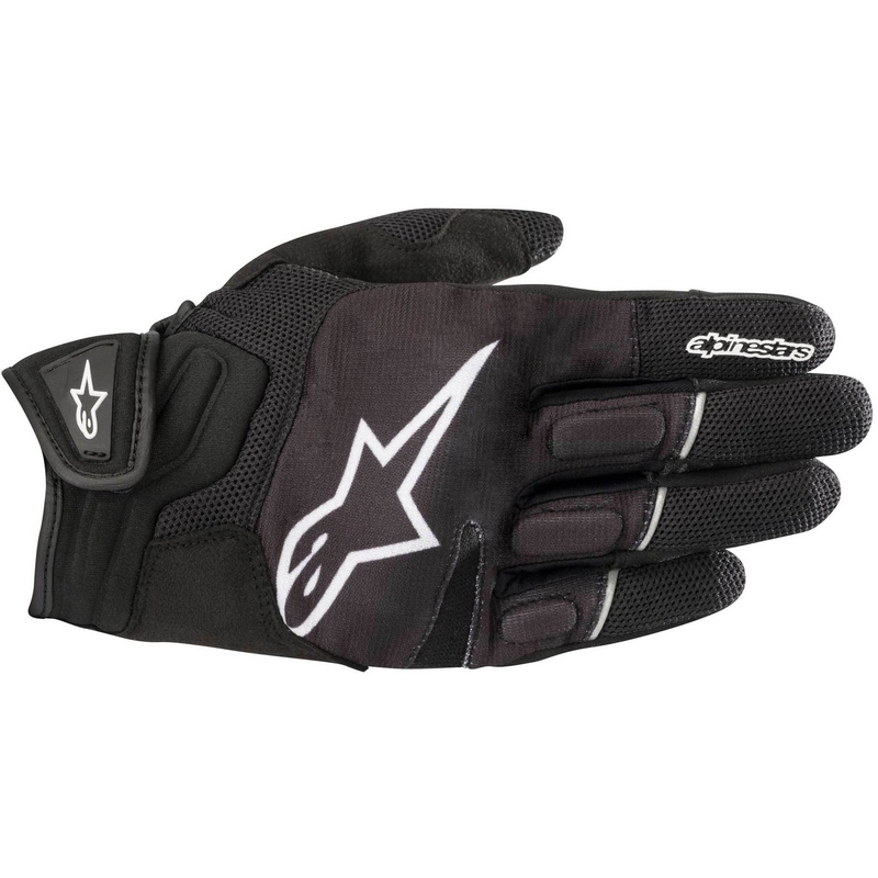 Kesztyűk motoros Alpinestars Atom fekete-fehérhez
