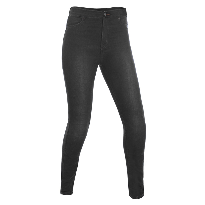 Női Oxford Jeggings leggings fekete