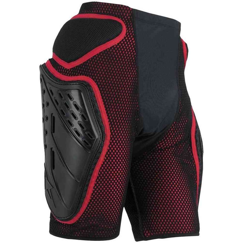 Rövidnadrág nadrág alatt Alpinestars Freeride fekete-piros