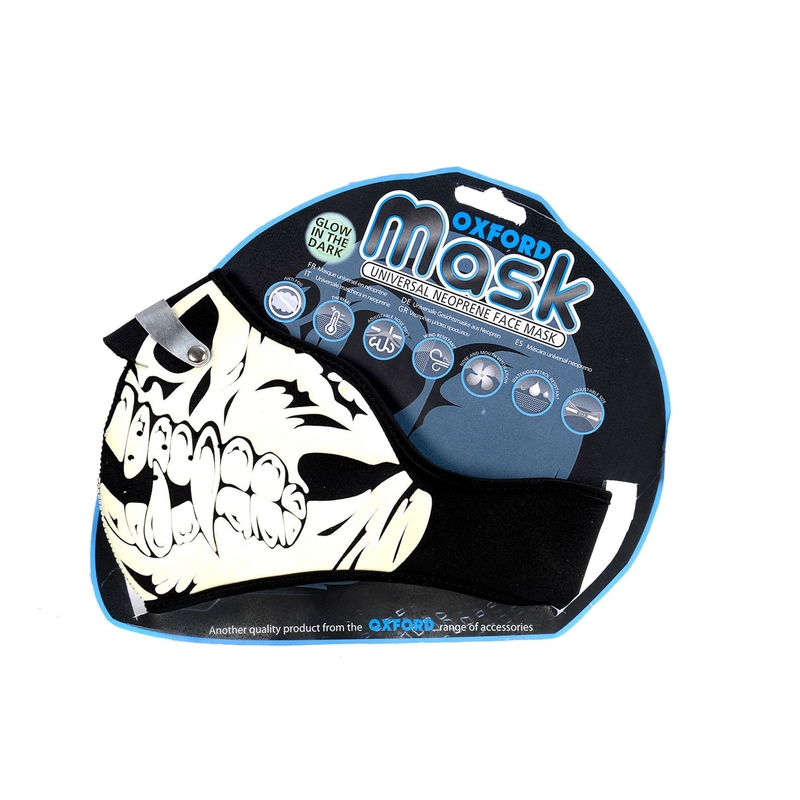 Oxford Glow Skull arcmaszk