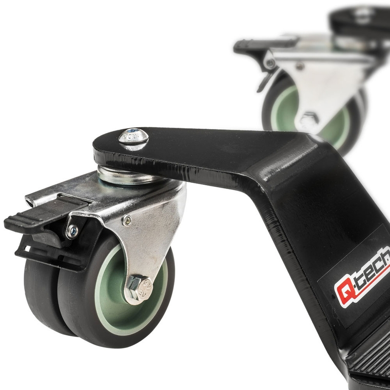 Q-TECH Extra HD mozgatható alátét fő állvány alá fekete