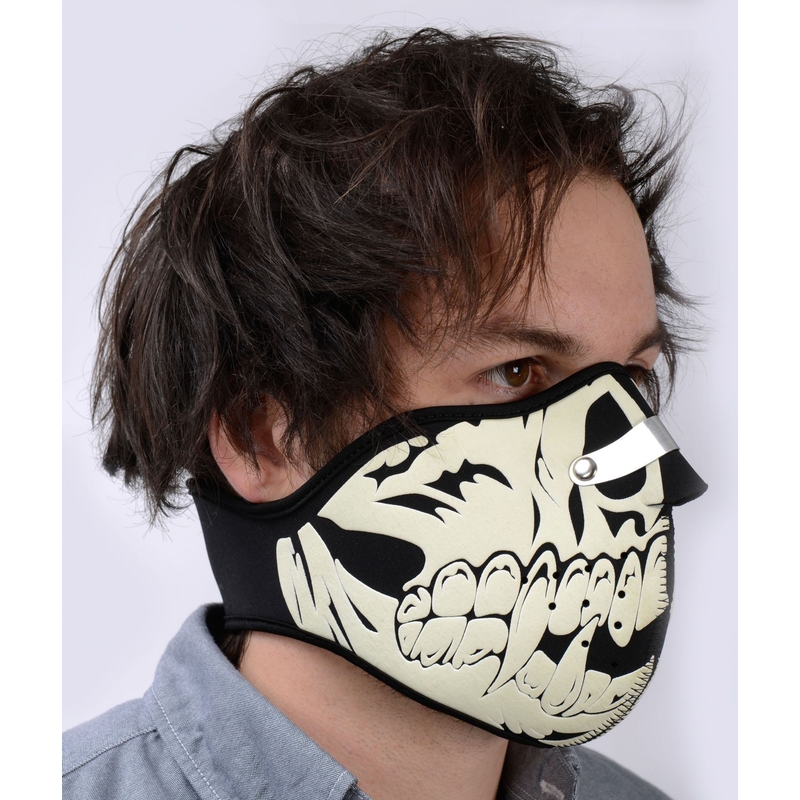 Oxford Glow Skull arcmaszk