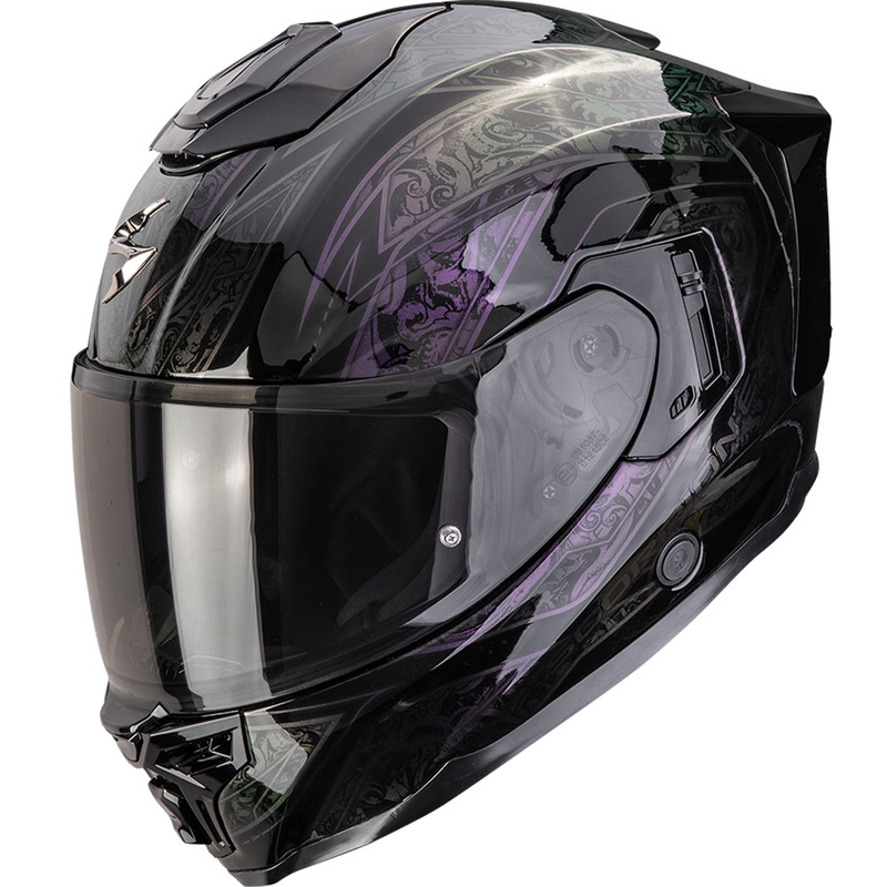 Scorpion EXO-1500 Air Fantasy zárt motoros bukósisak fekete-chameleon