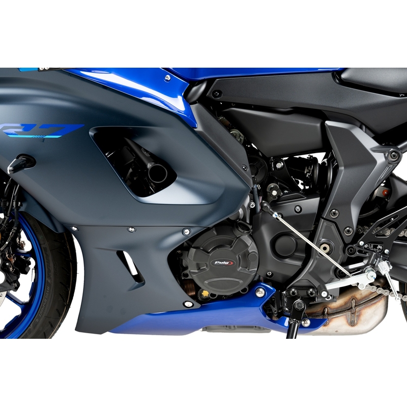 Engine covers PUIG Track for Championship fekete included 3 covers