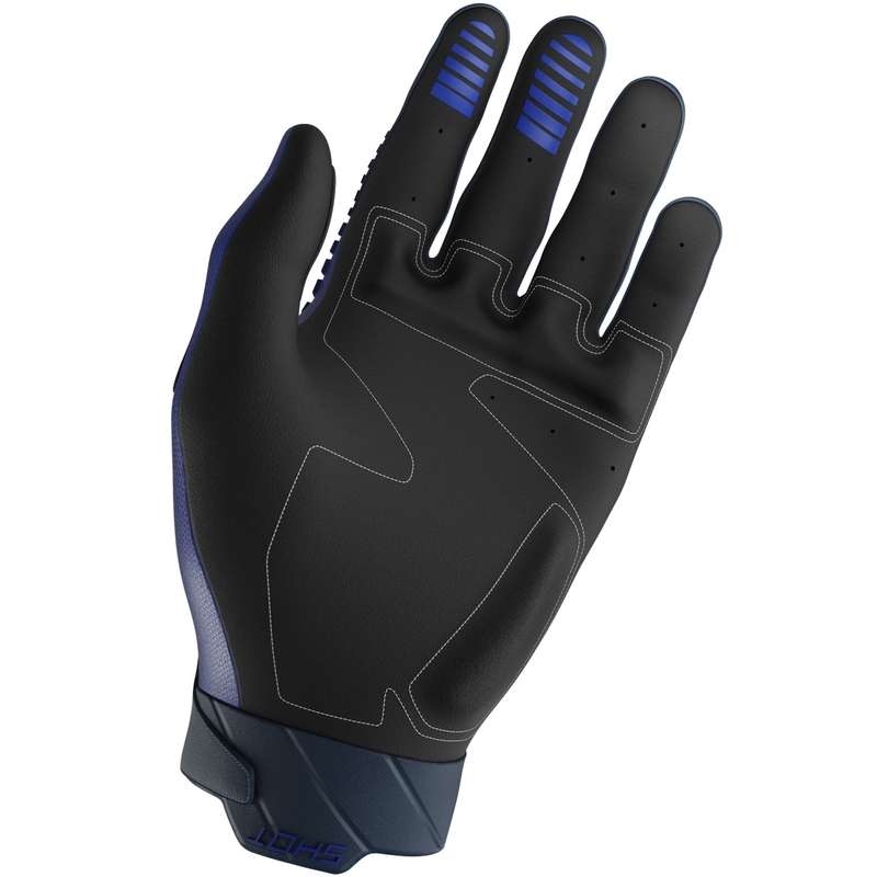 Shot Core Max motokrossz kesztyű kék