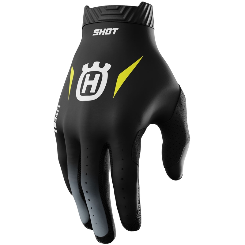 Shot Lite HVA 26 motokrossz kesztyű fekete