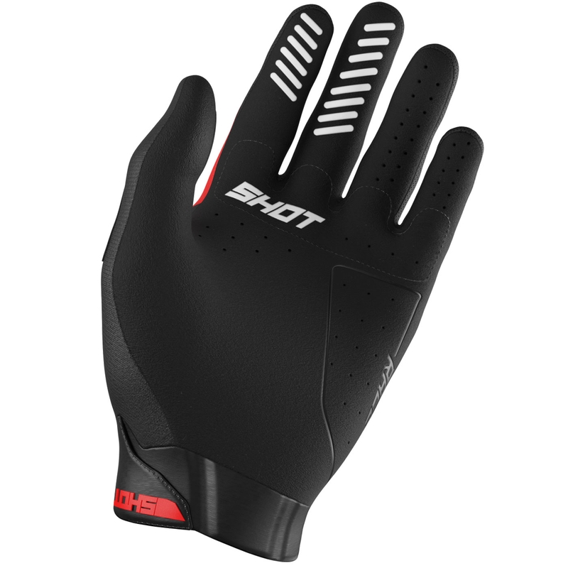 Shot Race Evo motokrossz kesztyű piros