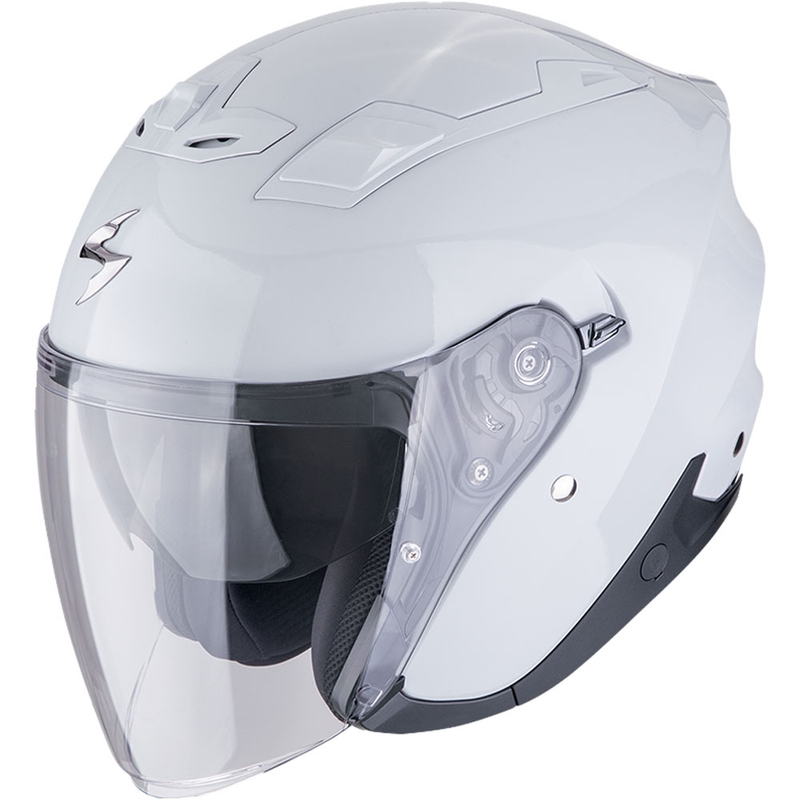 Scorpion EXO-Z1 SOLID nyitott motoros bukósisak világosszürke