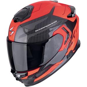 Scorpion EXO-GT SP AIR FLEX zárt motoros bukósisak fekete-fluo piros