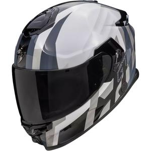 Scorpion EXO-GT SP AIR TOURADVEN zárt motoros bukósisak gyöngyházfehér-ezüst