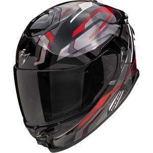 Scorpion EXO-GT SP Air Augusta zárt motoros bukósisak  fekete-szürke-piros