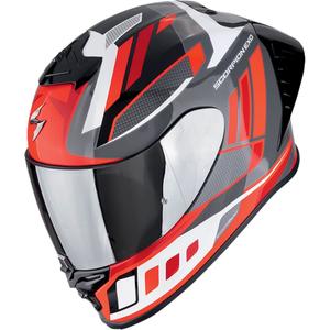 Scorpion EXO-R1 EVO II AIR VITAL zárt motoros bukósisak szürke-fehér-piros