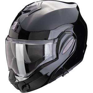 Scorpion EXO-TECH EVO PRO SOLID hátrahajható-állú bukósisak metál fekete