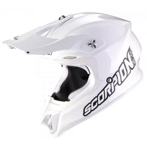 Scorpion VX-16 EVO AIR Solid motocross bukósisak fehér