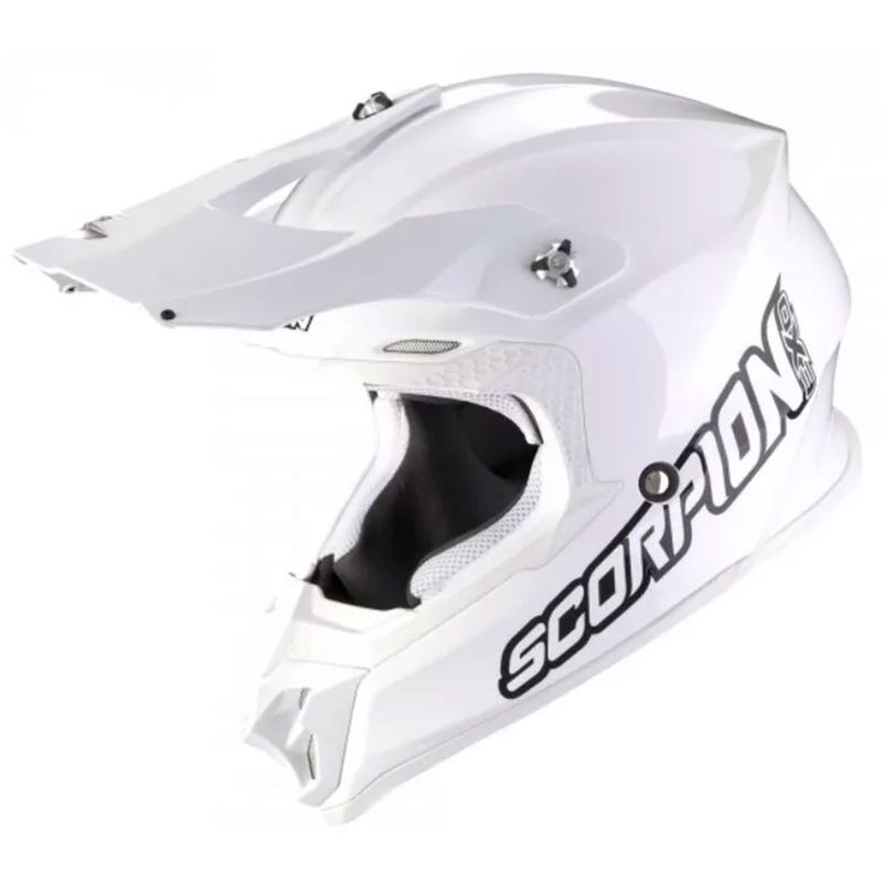 Scorpion VX-16 EVO AIR Solid motocross bukósisak fehér