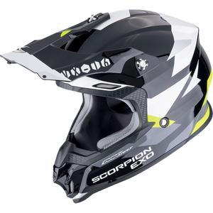Scorpion VX-16 EVO AIR ROD motokrossz bukósisak fekete-fluo sárga
