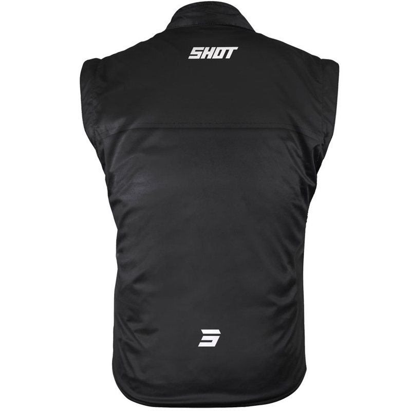 Shot Bodywarmer Calm motoros mellény fekete