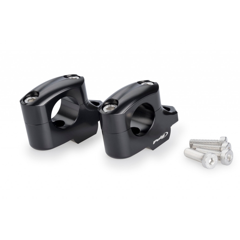 Risers PUIG PULLBACK fekete height 25mm, d 29mm