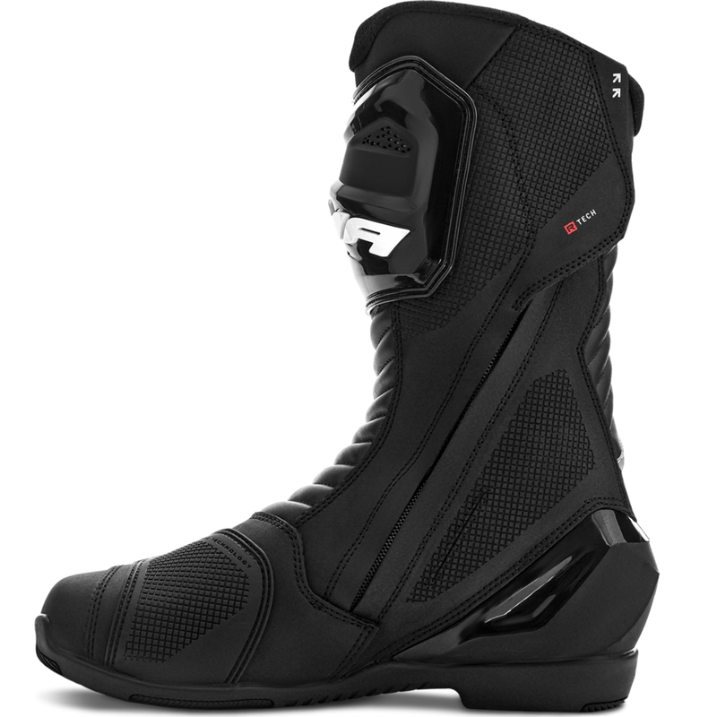 Shima RX-3 motoros csizma fekete-fluo piros