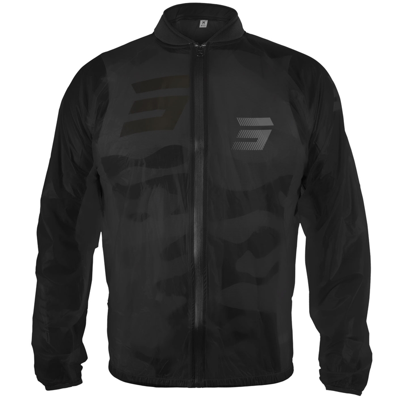 Shot Windbreaker esőkabát fekete
