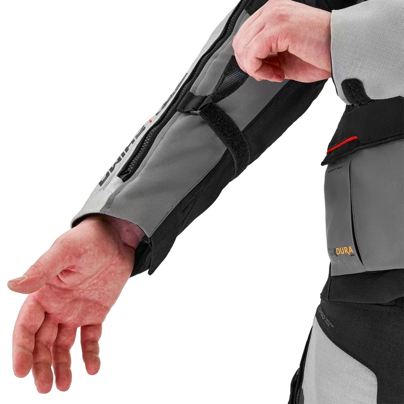 Shima Tracker motoros kabát világosszürke