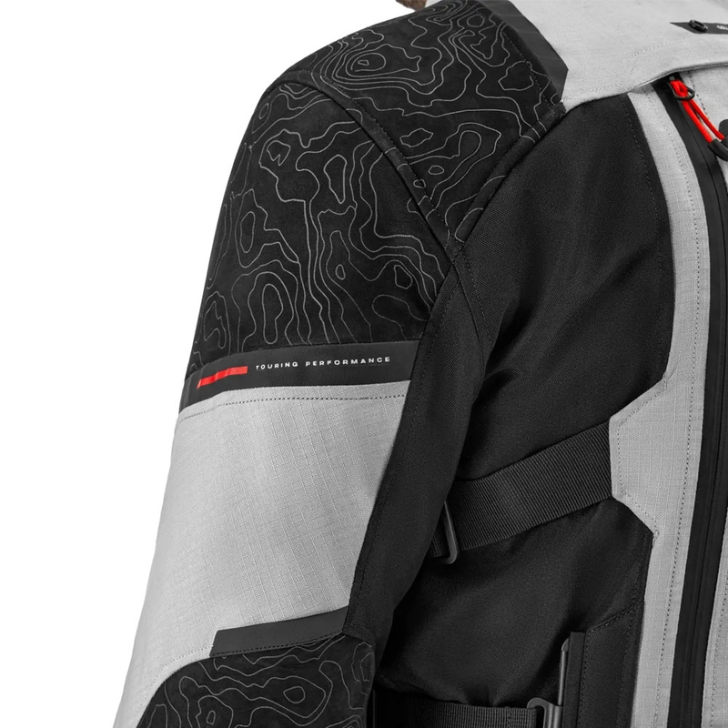 Shima Tracker motoros kabát világosszürke