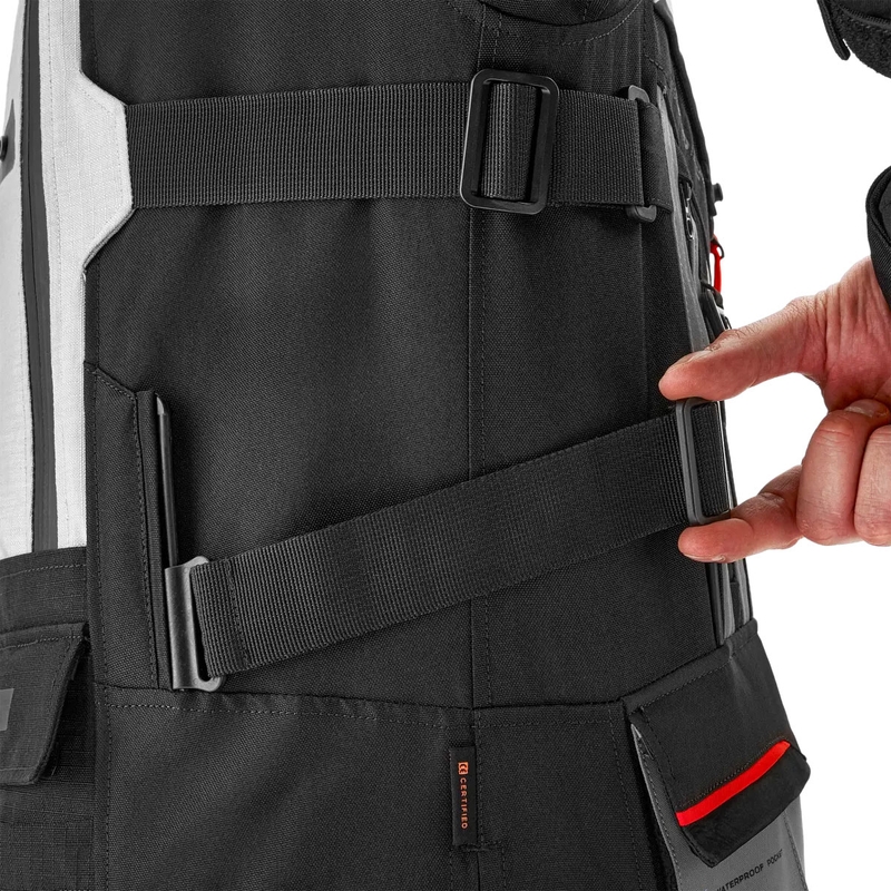 Shima Tracker motoros kabát világosszürke