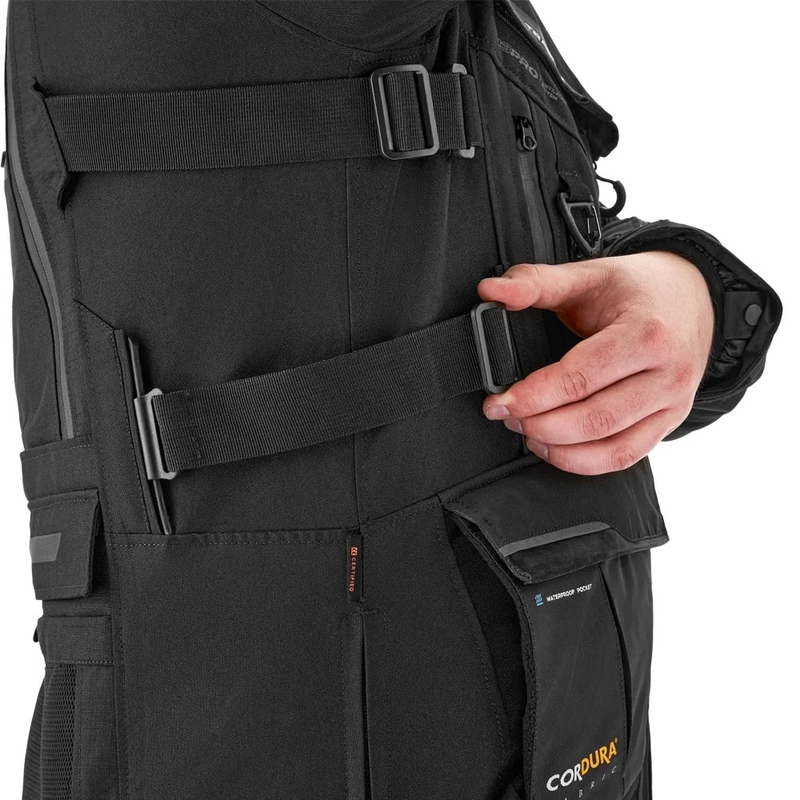 Shima Tracker motoros kabát fekete