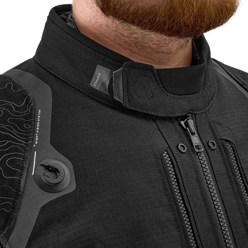 Shima Tracker motoros kabát fekete