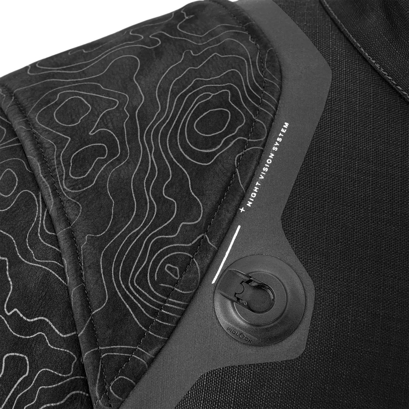 Shima Tracker motoros kabát fekete