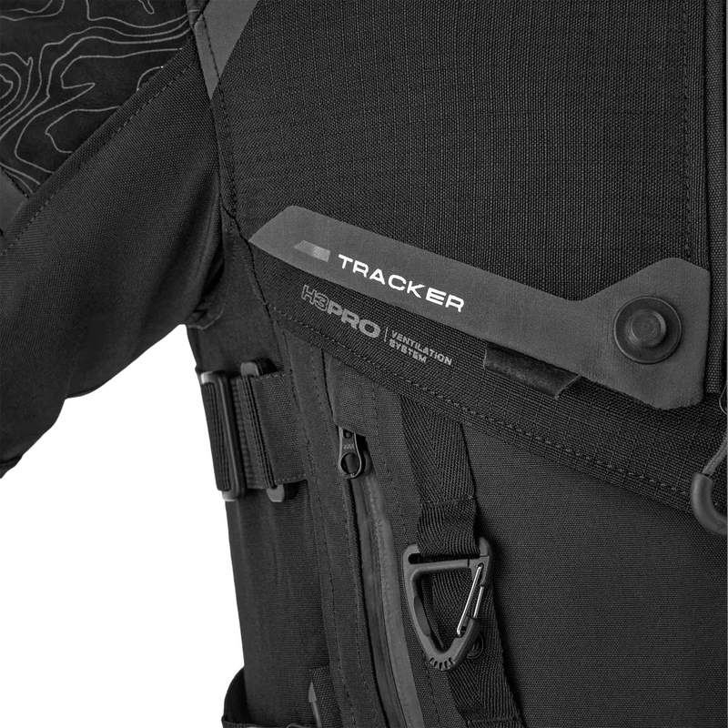 Shima Tracker motoros kabát fekete