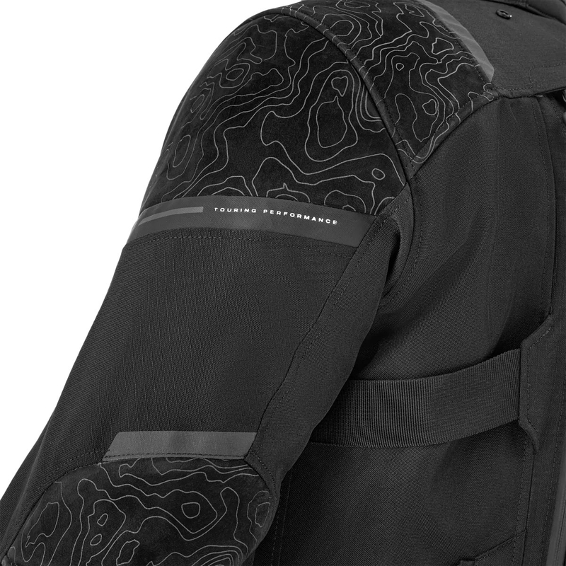 Shima Tracker motoros kabát fekete