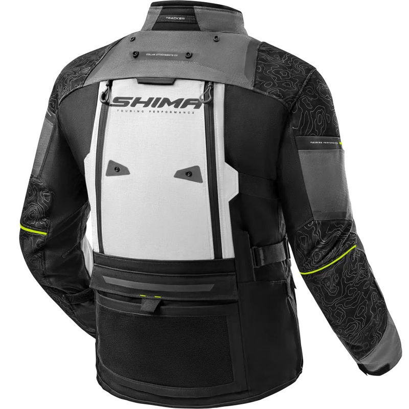 Shima Tracker motoros kabát szürke
