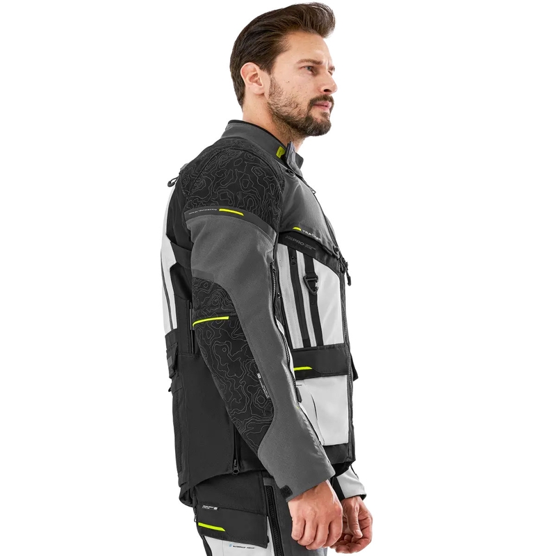 Shima Tracker motoros kabát szürke