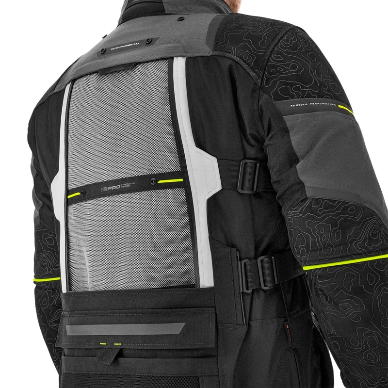 Shima Tracker motoros kabát szürke