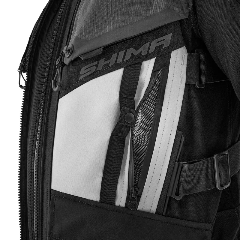 Shima Tracker motoros kabát szürke