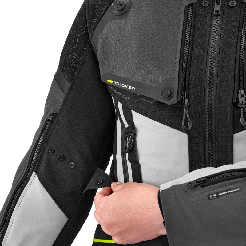 Shima Tracker motoros kabát szürke